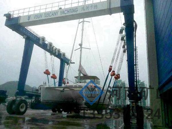 湖北黄骅游艇搬运机厂家游艇搬运机转向灵活