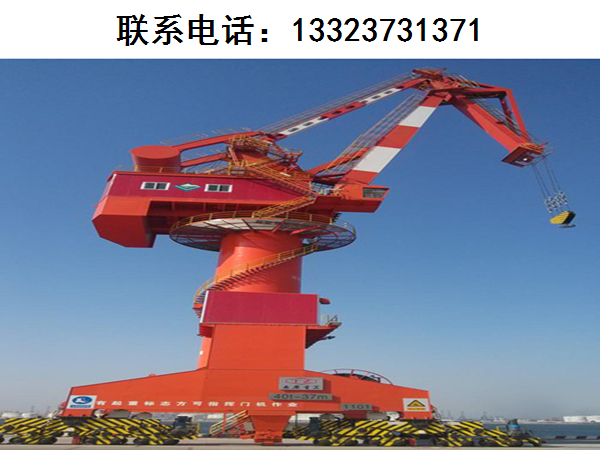 山东烟台门座起重机协助技术升级实现降本增效